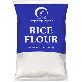 Eastern Feast rice flour bag front view, gluten-free baking staple.