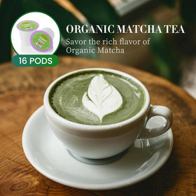 Eastsign Matcha K Cups single pods showcase vibrant green tea for fresh cups.