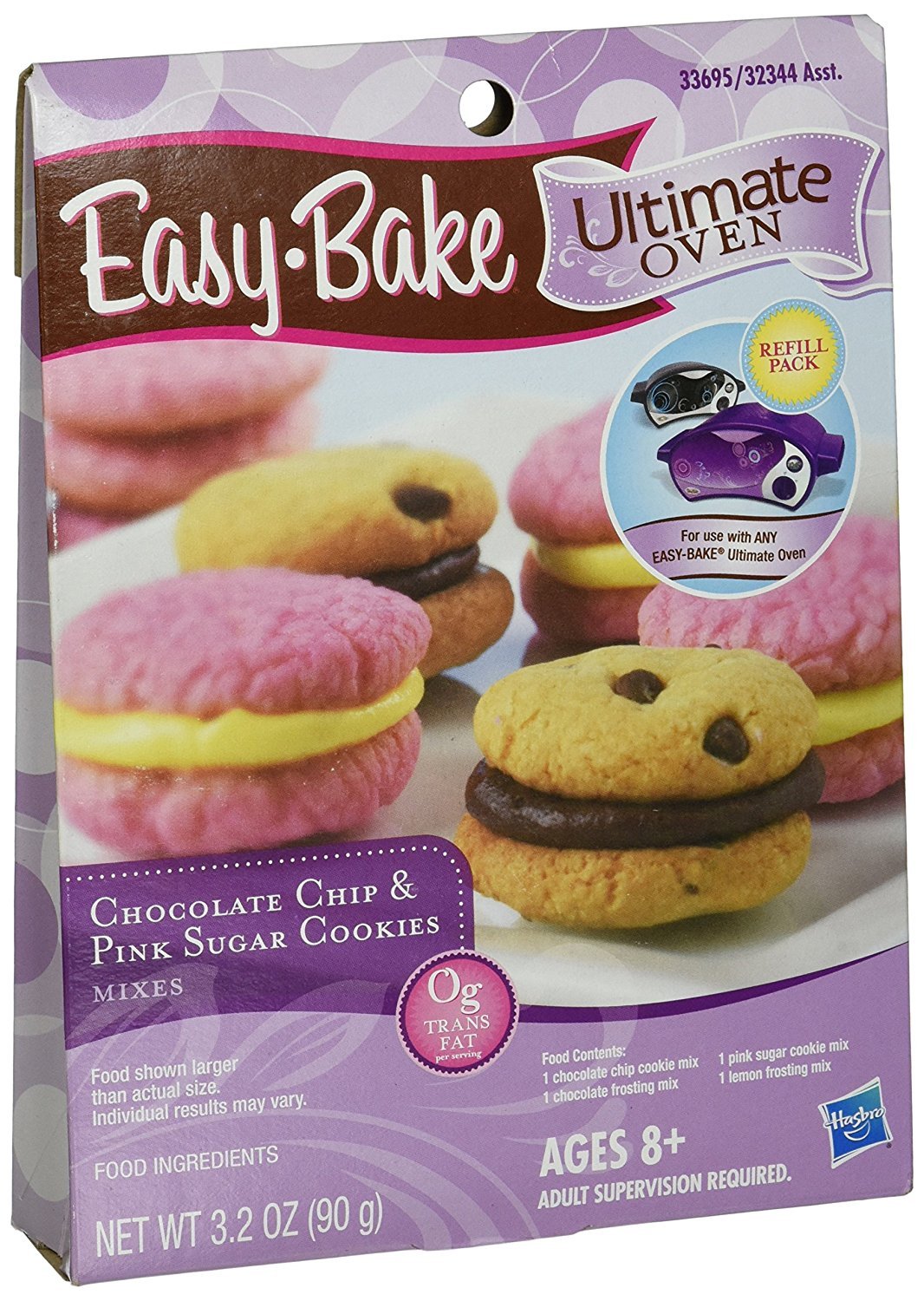 Easy-Bake 5000 Ultimate Oven chocolate-chip-cookie-mix ready for mini cookies