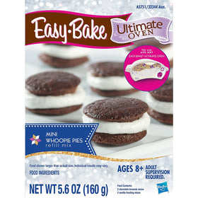 Easy-Bake ready-to-bake mini treats image highlighting quick results.