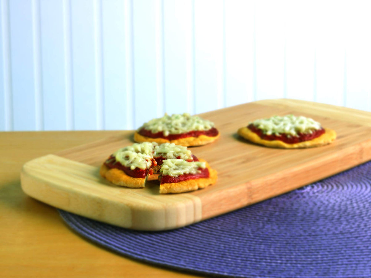 Easy Bake pizza-dough-rolling shows quick prep for weeknight family meals