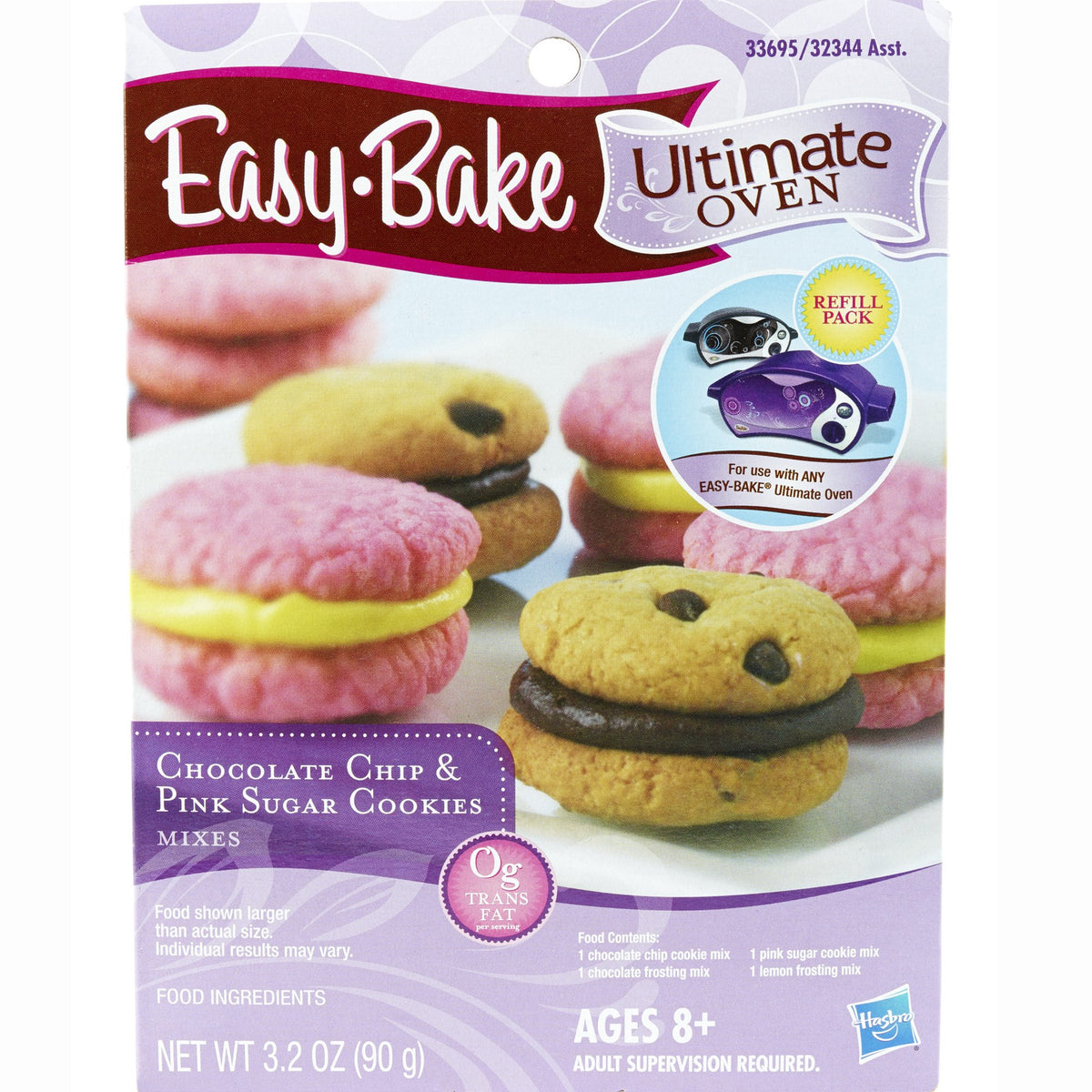 Easy-Bake Ultimate Oven chocolate chip cookies refill for kid-friendly baking fun