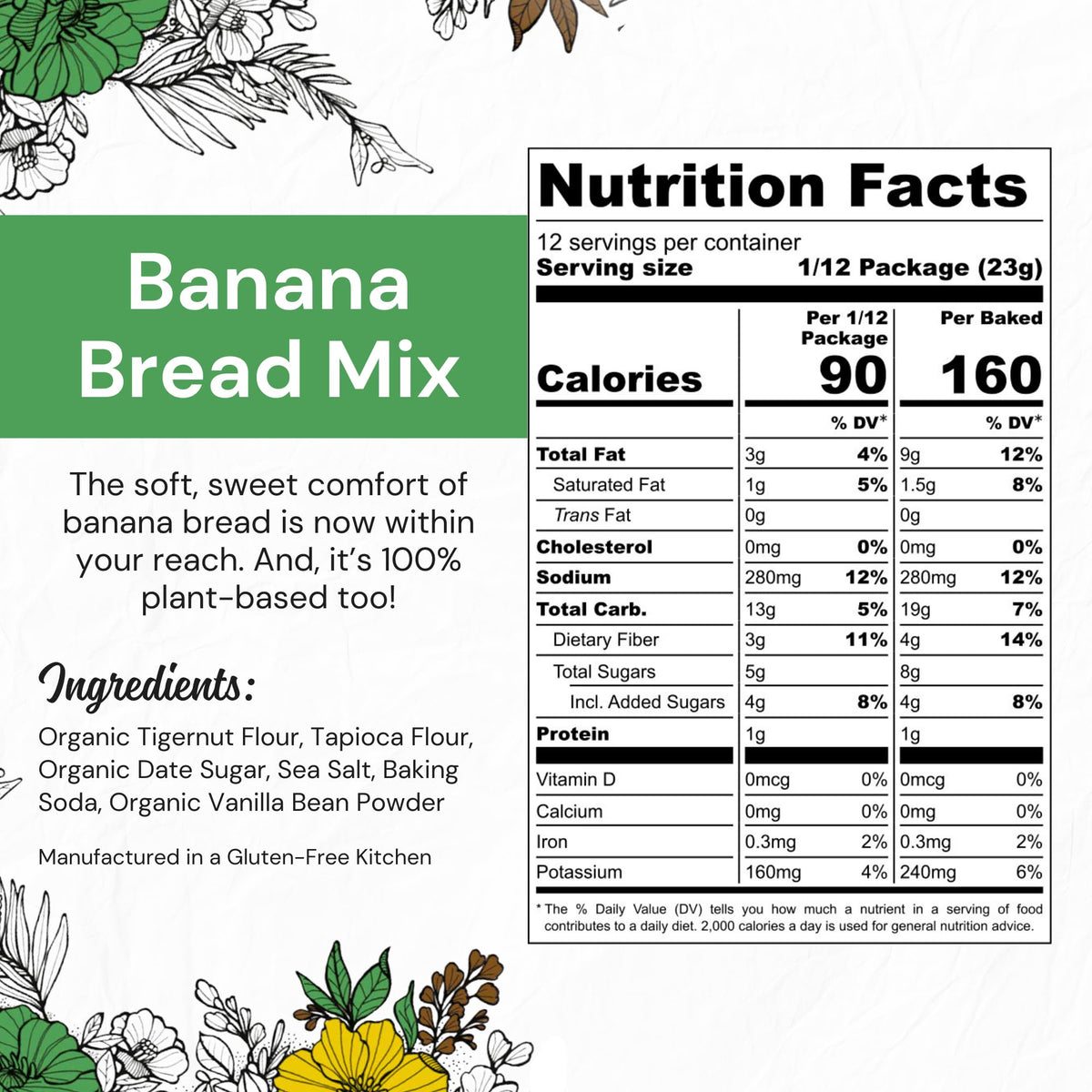 Eat Gangster banana bread loaf image showcases soft crumb and easy bake.