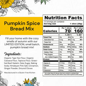 eat G.A.N.G.S.T.E.R. pumpkin bread mix bowl for easy whisking and quick batter.