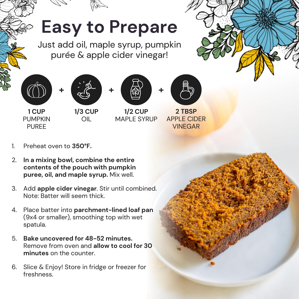 eat G.A.N.G.S.T.E.R. pumpkin bread mix doughnuts festive, dairy-free baked treats.