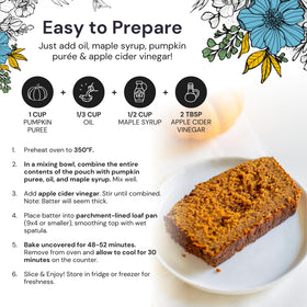 eat G.A.N.G.S.T.E.R. pumpkin bread mix doughnuts festive, dairy-free baked treats.