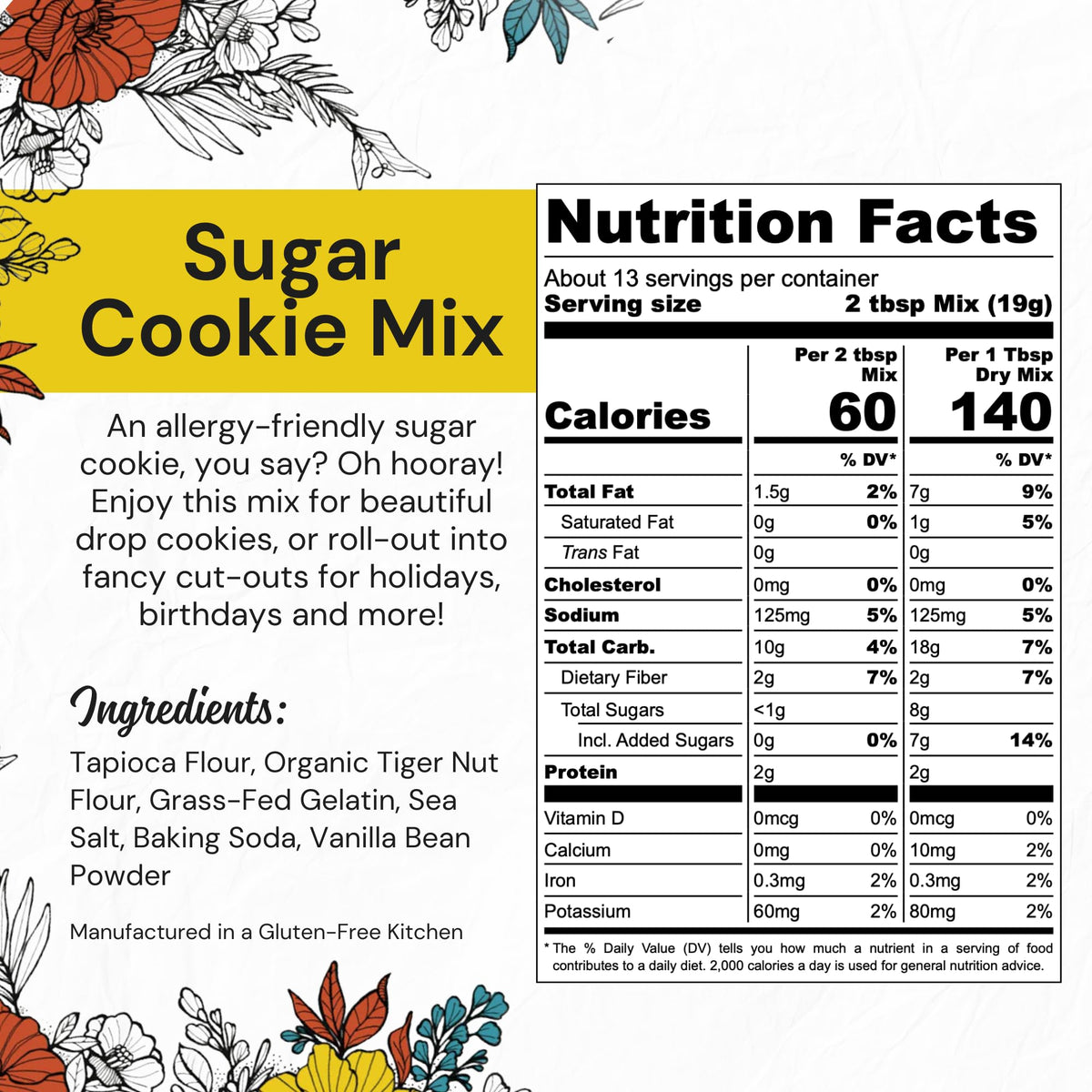 eat G.A.N.G.S.T.E.R. Sugar Cookie Mix used as pie crust for a crisp bake.