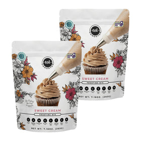 Eat G.A.N.G.S.T.E.R. Sweet Cream Frosting Pack 2 ready to decorate desserts