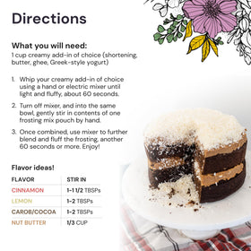 Vanilla base with date powder from Eat G.A.N.G.S.T.E.R. for clean flavor