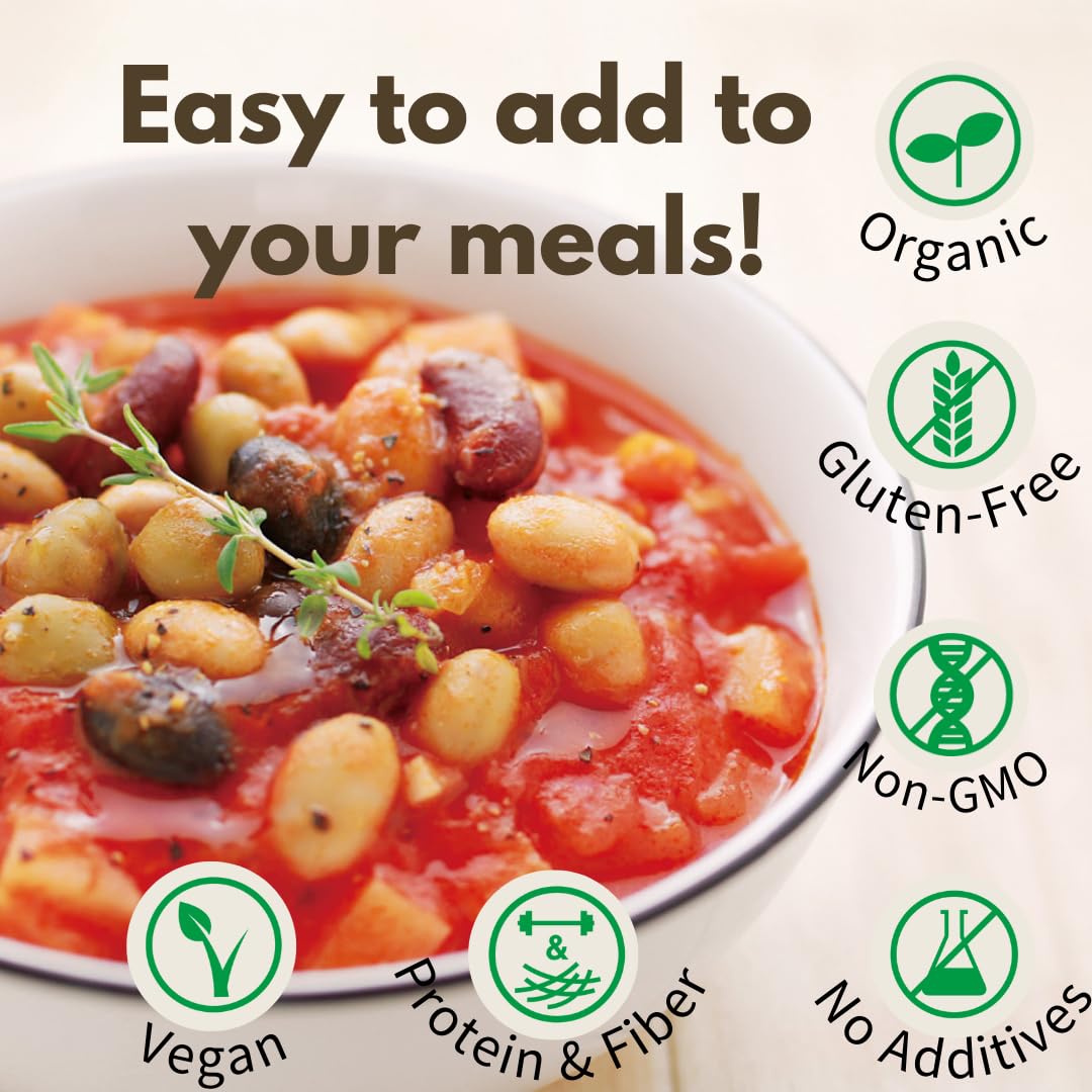 Eat More Beans fully cooked pack for instant meal prep