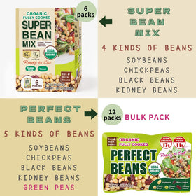 Eat More Beans plant-based protein snack option for busy days