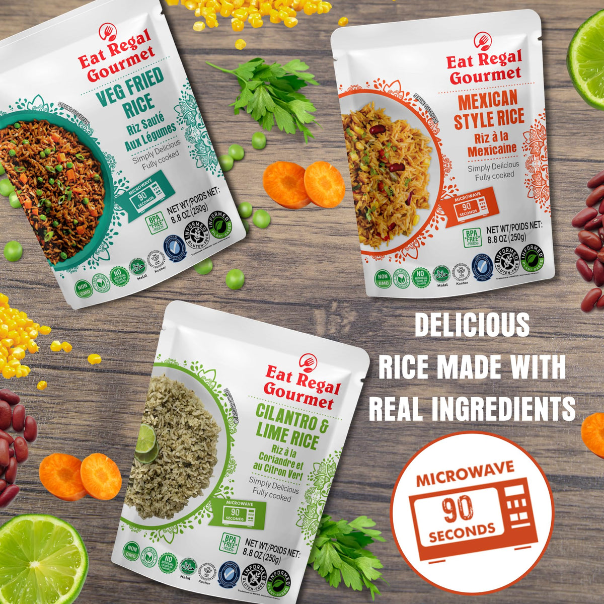 Eat Regal Mexican Rice Serve ready-to-eat for weeknights