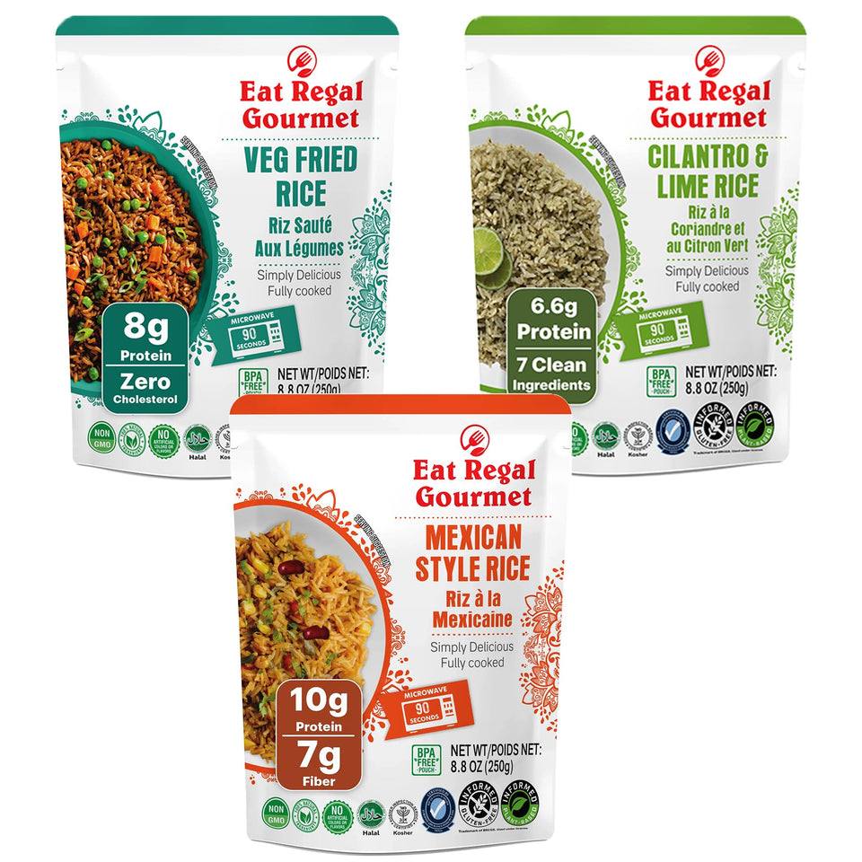 Eat Regal Veg Fried Rice Pack for quick meals and easy prep