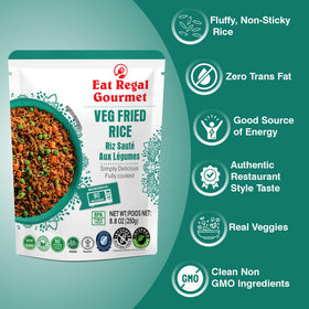Eat Regal zero cholesterol and clean ingredients for everyday meals