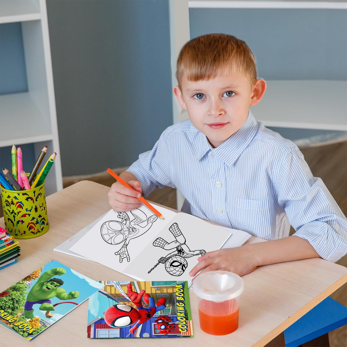 Eazyco Spidey classroom rewards feature colorful pages for student motivation