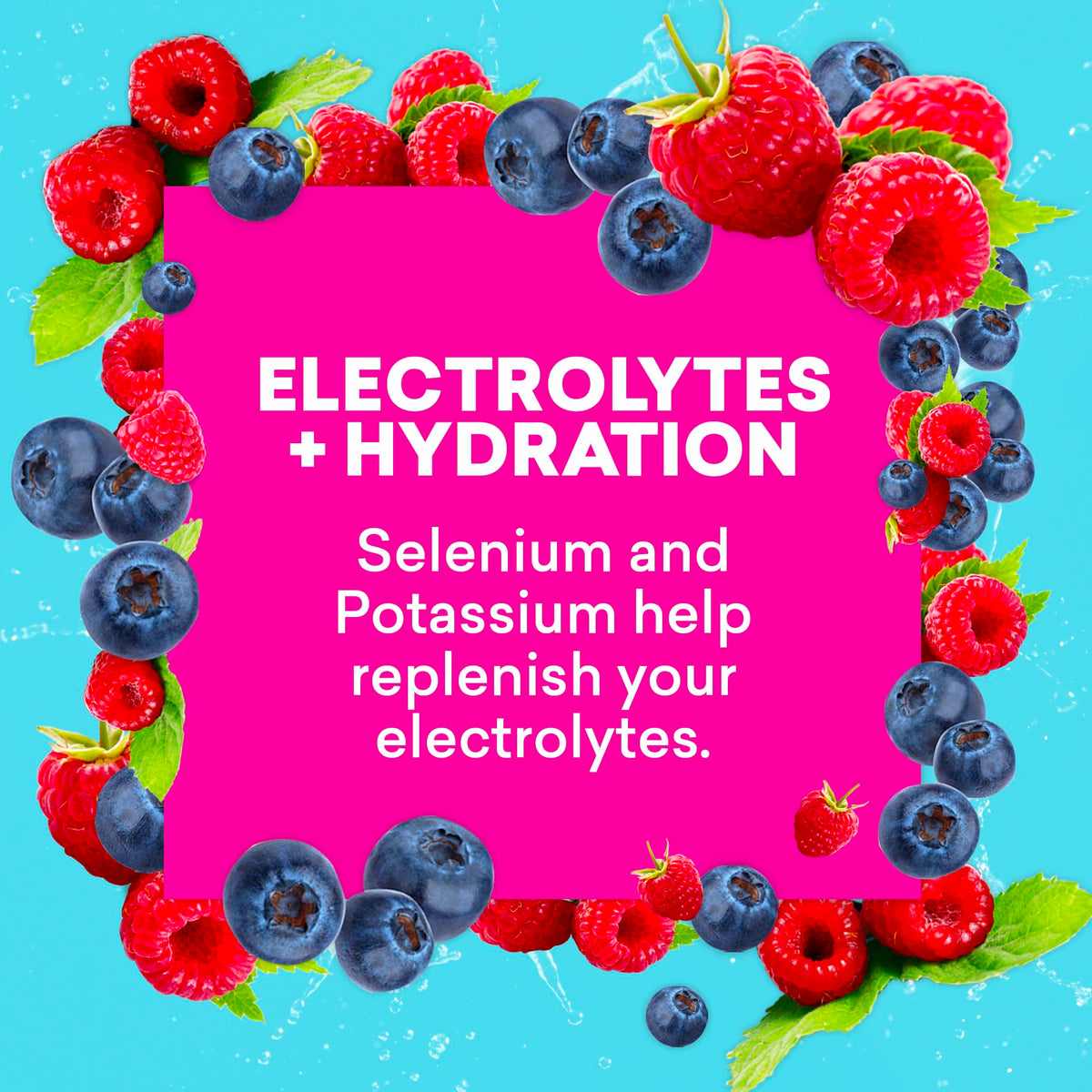 Close-up of ingredients highlighting plant-based caffeine and nootropics.