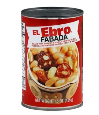 Serving bowl of El Fabada ready-to-eat for quick meals.