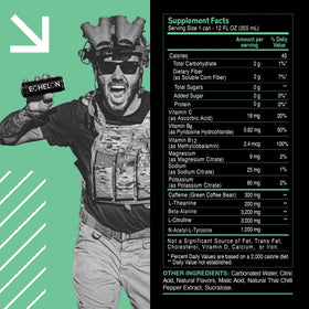 Echelon 12-pack display showing convenient multi-can option for workouts.