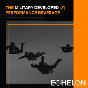 Echelon Orange Cream graphic highlighting 2g prebiotic fiber for gut health