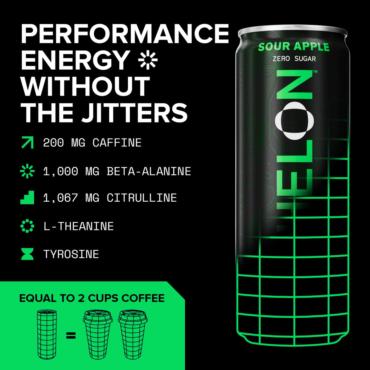 Echelon Sour Apple flavor-art showcases vibrant appetizing green apple appeal