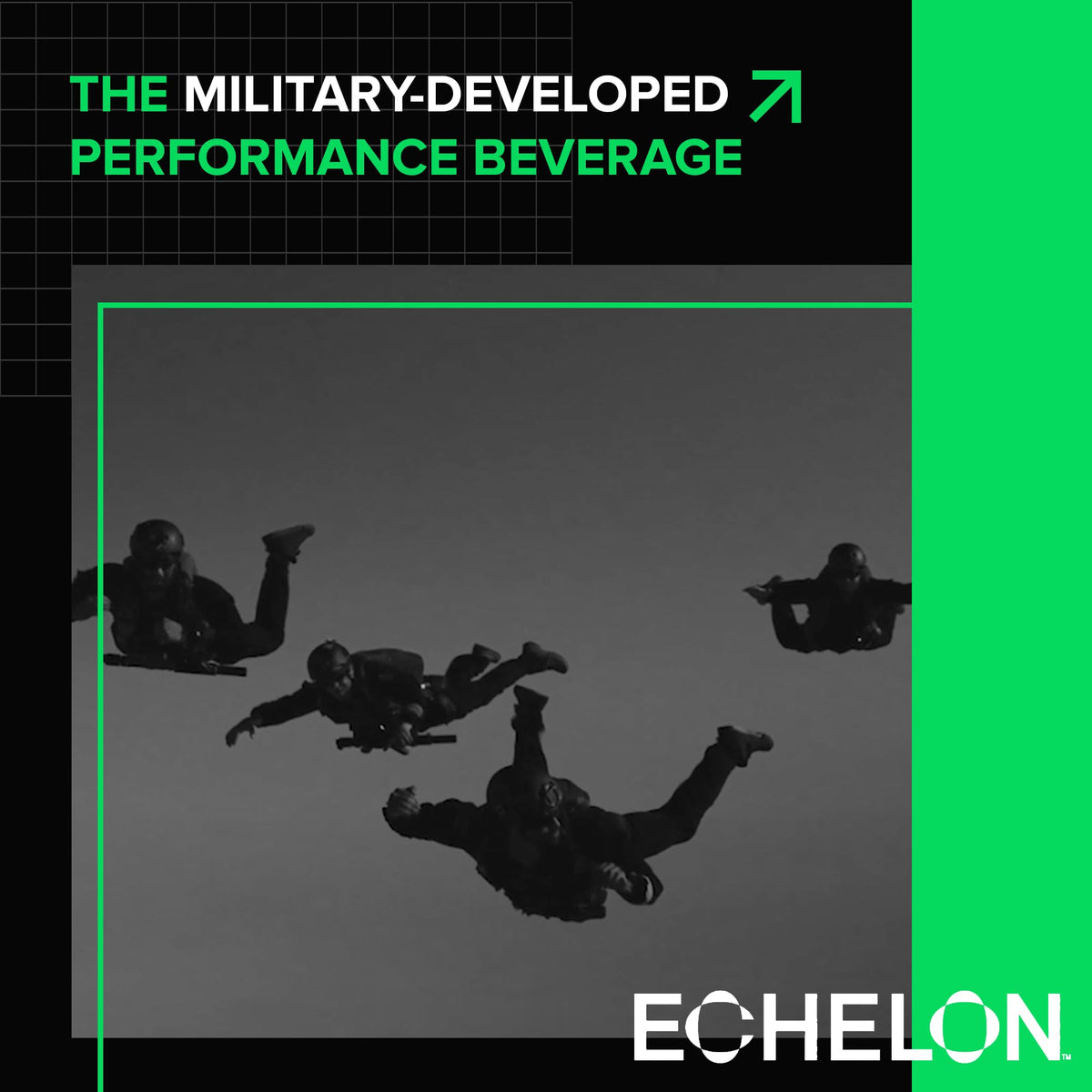 Echelon Sour Apple glass and can on gym bench suggest ready-to-drink performance boost