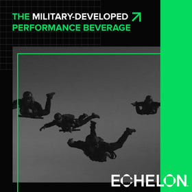 Echelon Sour Apple glass and can on gym bench suggest ready-to-drink performance boost