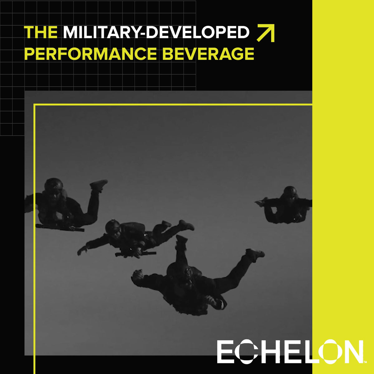 Echelon Yuzu Cayenne 12-pack packaging for on-the-go fueling.