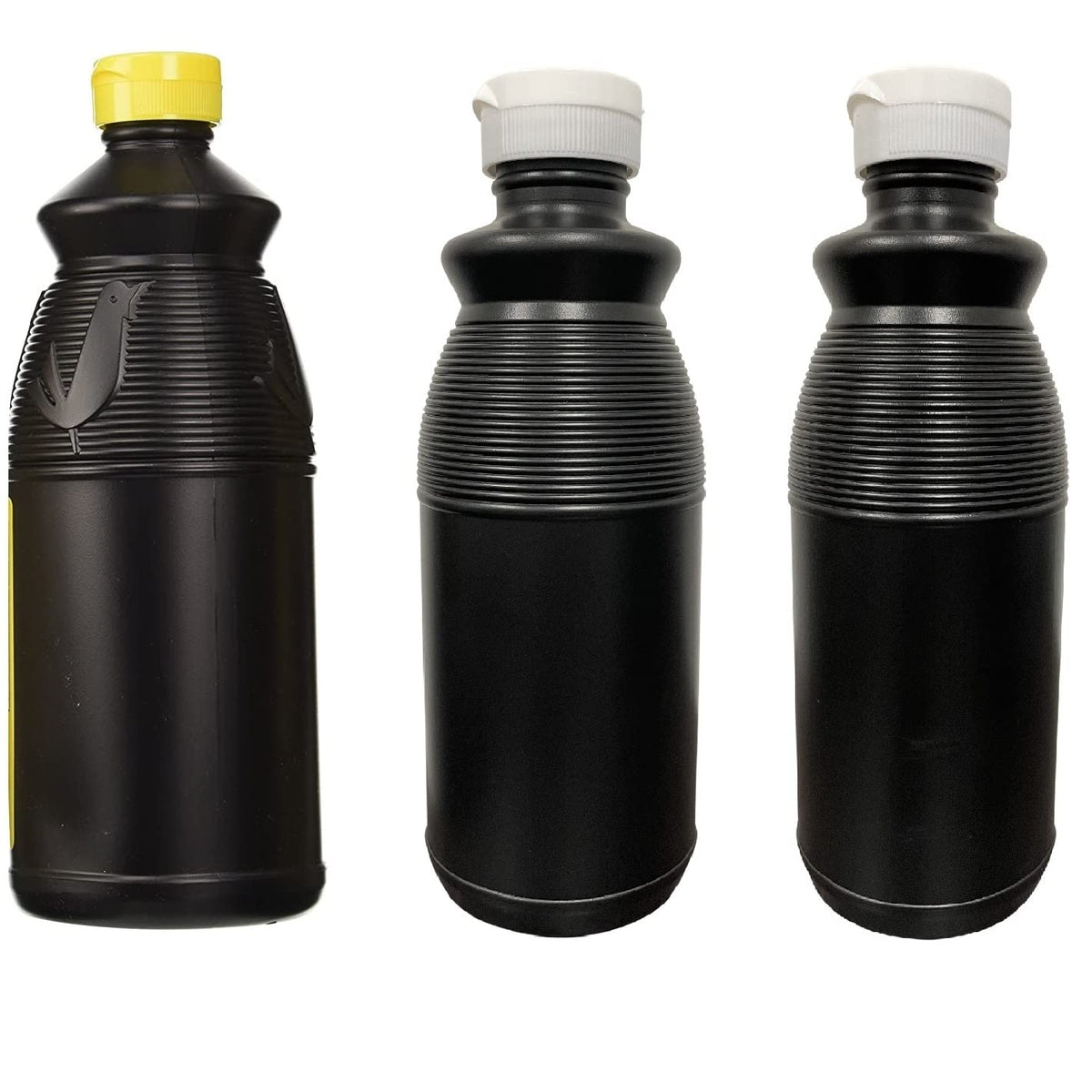 Eclipse 16oz coffee syrup bottle with pour spout for lattes.