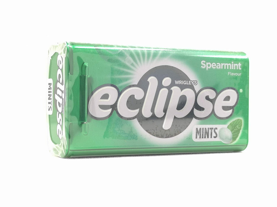 Eclipse Spearmint Mints box, vibrant packaging for fresh breath on the go.
