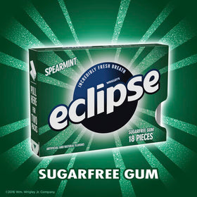 Eclipse gum pocket-pack ready for quick breath refresh.