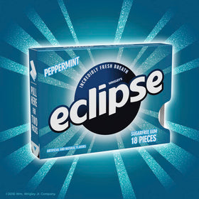 Sugarfree Eclipse gum ideal for sharing with colleagues or friends.