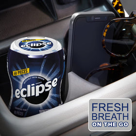 Packaging display of Eclipse Winterfrost bulk gum