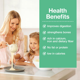 ECO-TASTE agar powder close-up highlights purity and high-strength gel potential.