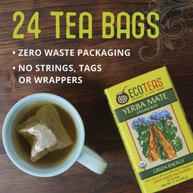 ECOTEAS smoke free drying process delivers bright green flavor without smoky aftertaste