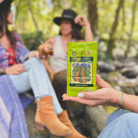 Packaging and certifications for ECOTEAS yerba mate