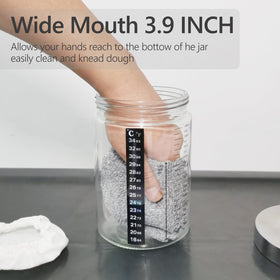 Ecoxiuo metal lid enables slow fridge fermentation for flavor development.