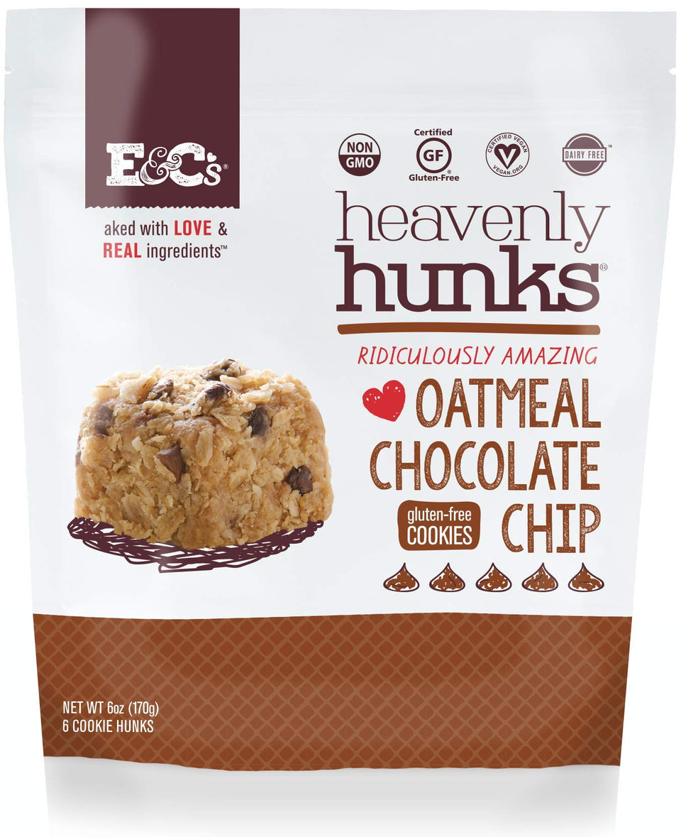 E&C's Heavenly Hunks 6oz resealable pouch enables on-the-go snacking.