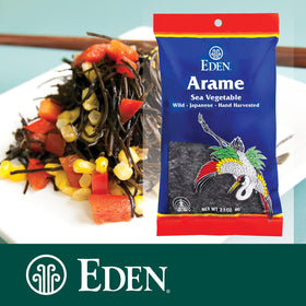 Eden Arame cooked and chopped portion ready to use