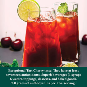 Eden Cherry Concentrate ready for smoothies or desserts.