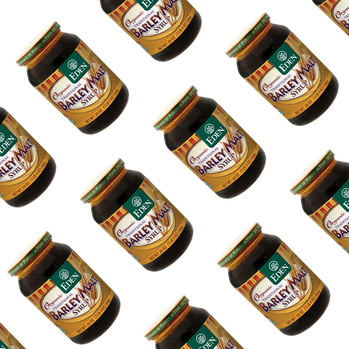 Eden Foods barley malt syrup used to glaze candied vegetables for a glossy finish.