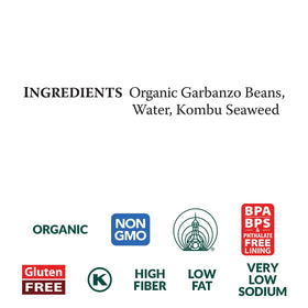 Eden Organic Garbanzo Beans ready-to-heat provide a fast, hearty plant protein base.