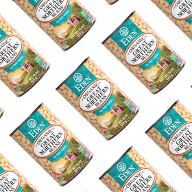 Eden Great Northern Beans serving dish demonstrates gluten-free option for varied meals.