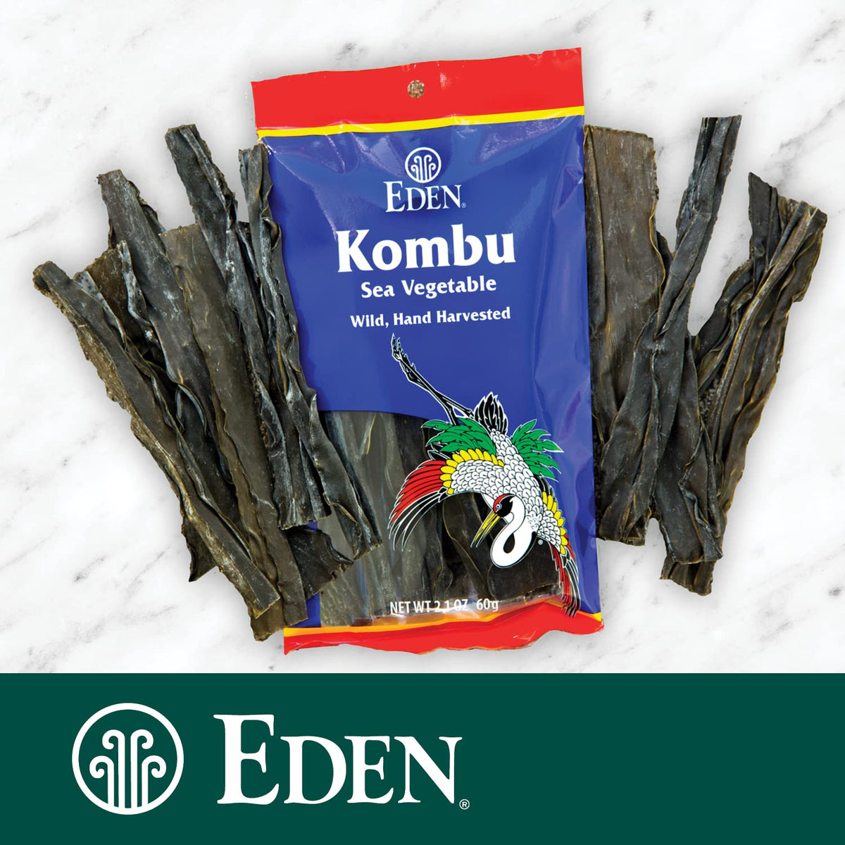 Eden Kombu kitchen-use aromatic sea vegetable adding umami to soups.
