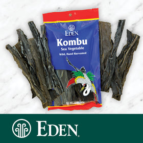 Eden Kombu kitchen-use aromatic sea vegetable adding umami to soups.