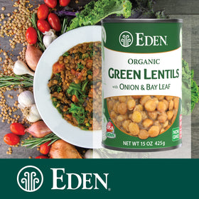 Eden lentils on stove for fat free heat and serve.