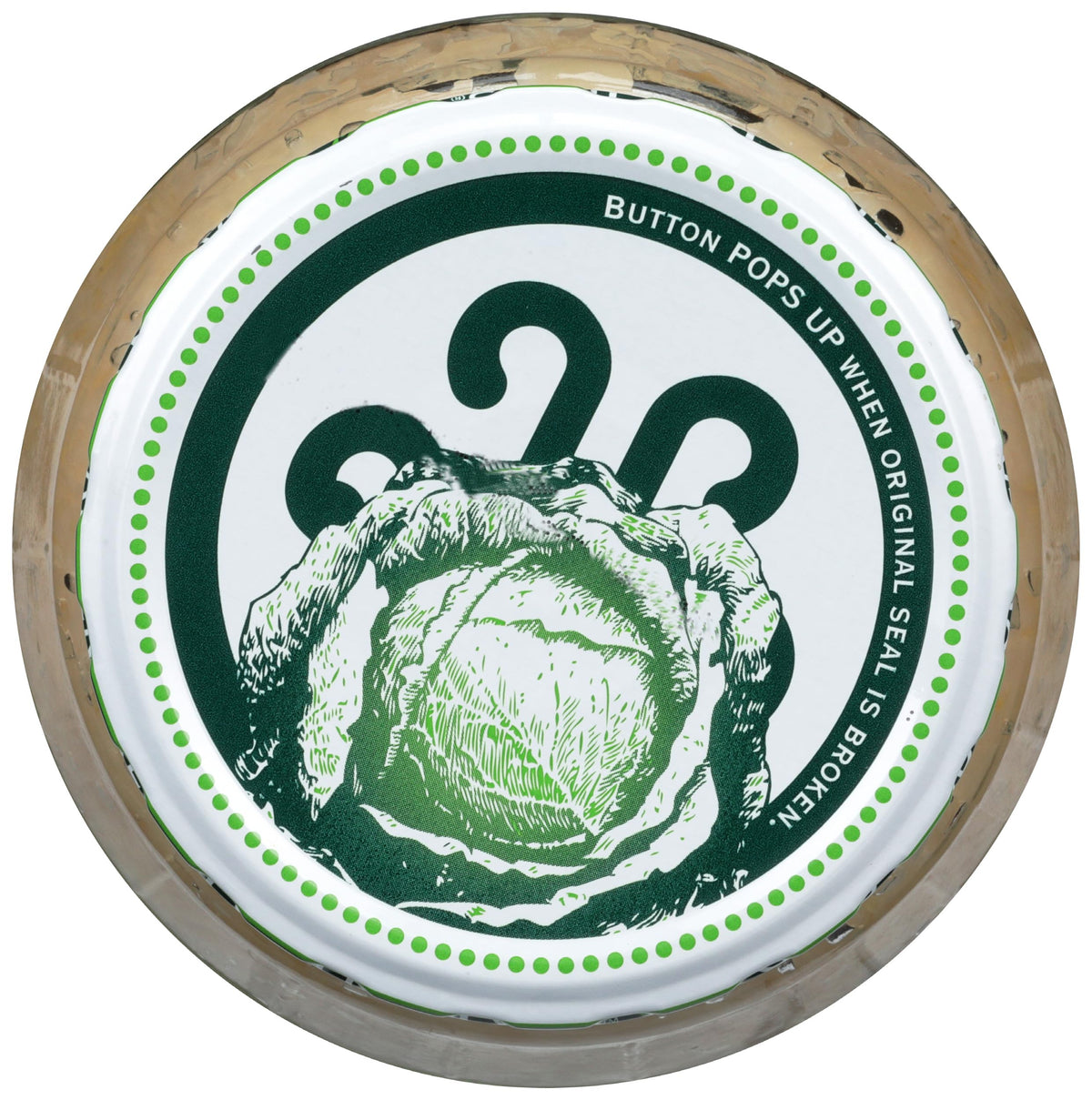 Sea salt detail signals traditional fermentation and clean, simple ingredients.