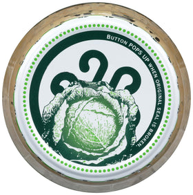 Sea salt detail signals traditional fermentation and clean, simple ingredients.