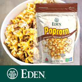 Eden two-pack on shelf, convenient for family snacking.