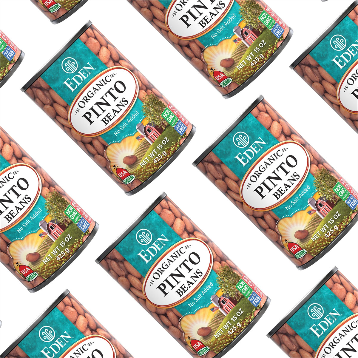 Organic farm imagery links to U.S. grown and family sourcing