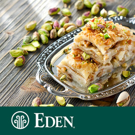 Eden Pistachios brighten camping trips with a sturdy, protein-rich snack.